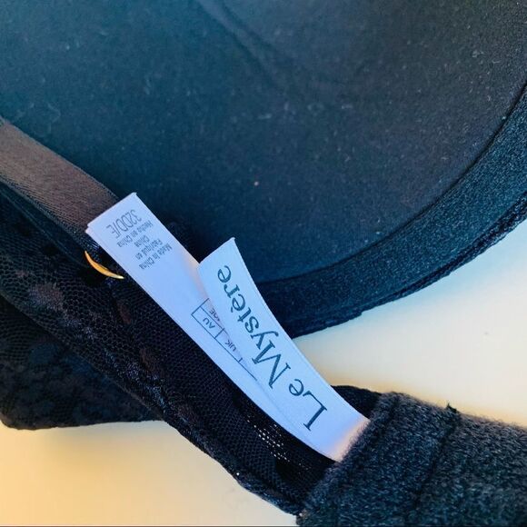 Le Mystere Black Padded Bra - Picture 3 of 4